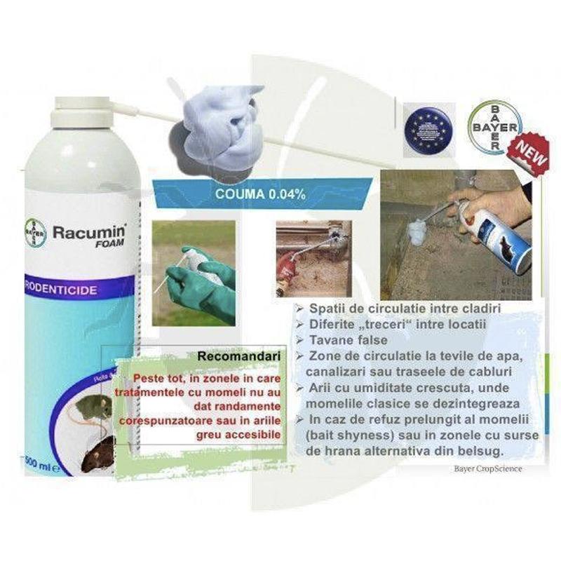 Raticid Racumin Foam galerie
