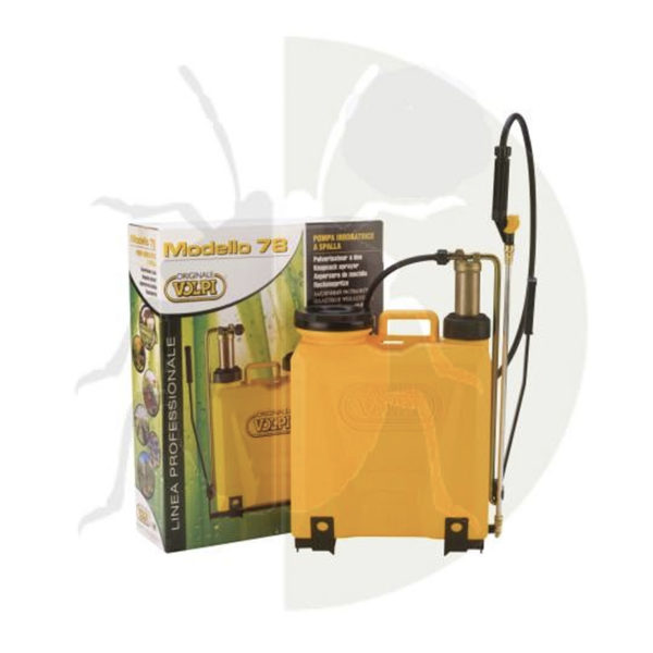 Volpi UNI 15L cu pompant cupru, pulverizator manual, 1 bucata