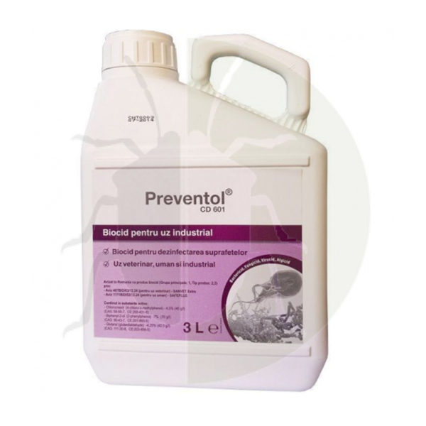 Dezinfectant Preventol CD 601, dezinfectant profesional